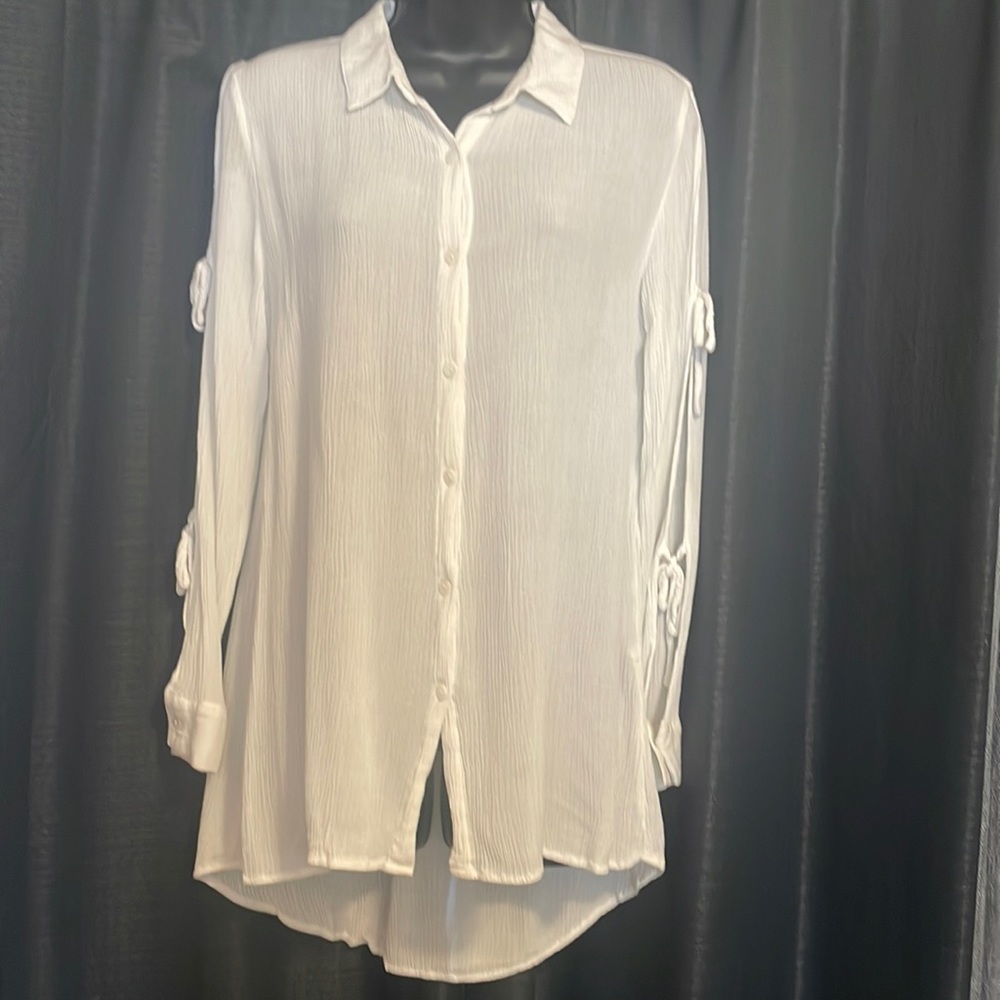 Mpc long sleeve with cut outs and ties